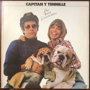 Capitan Y Tennille Por Amor Viviremos Vinyl Lp '76 *Latin Version